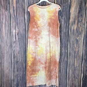 Tie Dyed Maxi Dress- Size Large